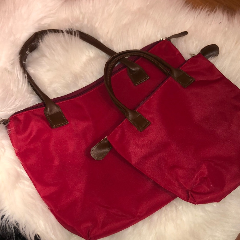 Mother & Daughter Matching Red Bag